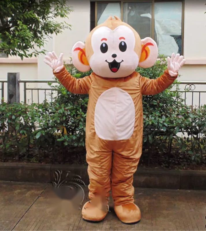 A016382コスプレ衣装 着ぐるみ 大人用着ぐるみ きぐるみ キャラクター ハロウィン 猿