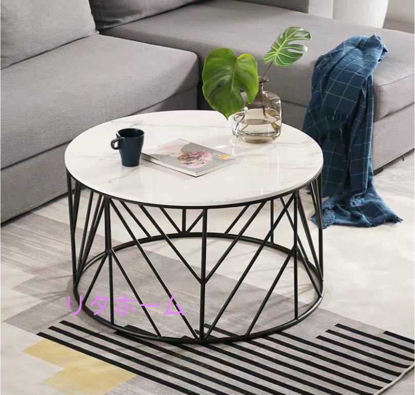 商品サイズ：幅80 x 奥行80 x 高さ45（cm）材質：鉄，人造大理石，合金.…☆☆★★★★★★★★★★★★★☆☆◆お客様のご覧になっているモニター等により多少色が異なる場合がございます。あらかじめご了承ください。◆複数ご注文の場合やお...