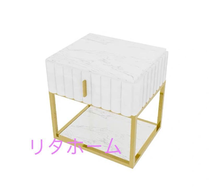 高級感 人造大理石ローテーブル ．リビングテーブル ガラスセンターテーブル サイドテーブル 色選択可能です