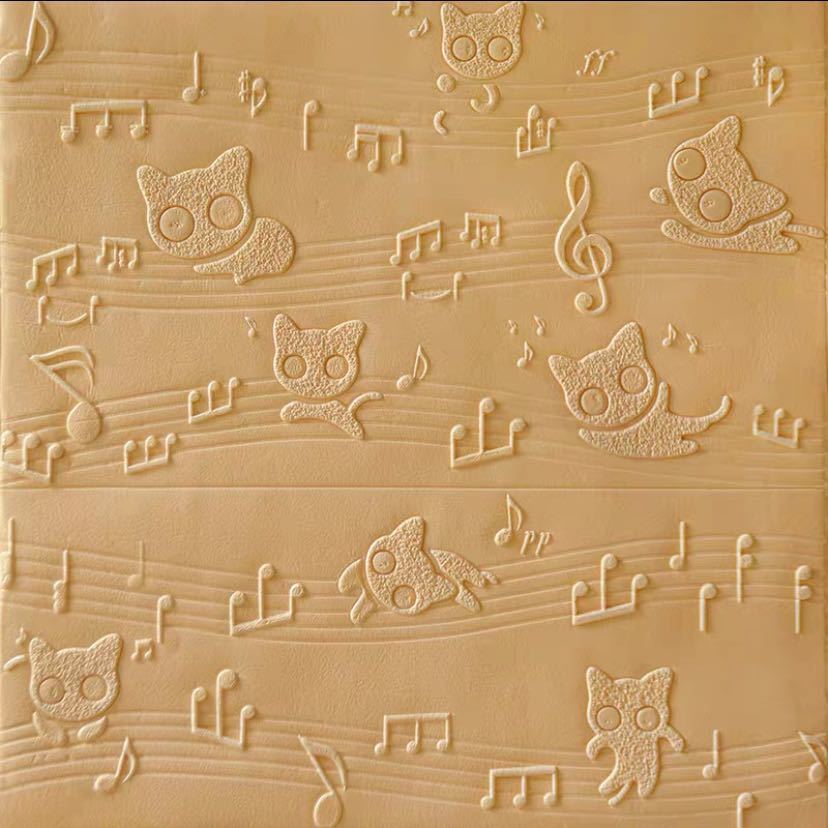 A029950人気推薦☆50枚 70cm×70cm 背景壁 3D立体レンガ模様壁紙 防水 汚い防止 ．カビ防止