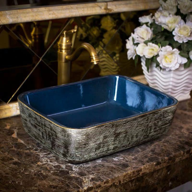 洗面ボウル 洗面ボール 陶器 手水鉢 手洗器 ．手洗い鉢 洗面器 蛇口 排水金具付き