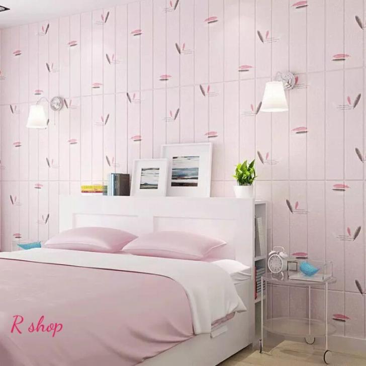 A03637050枚 70cm×70cm 背景壁 3D立体レンガ模様壁紙 ．防水 汚い防止 カビ防止