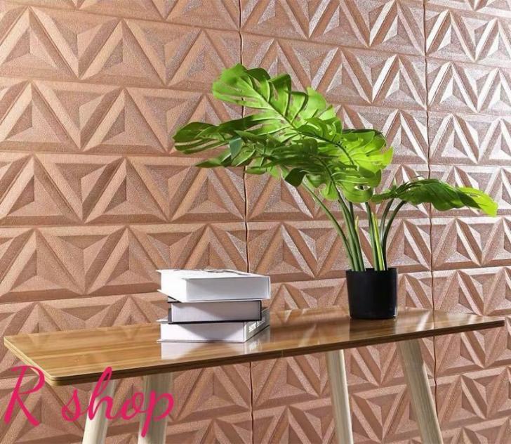 A04766350枚 70cm×70cm 背景壁 3D立体レンガ模様壁紙 防水 汚い防止 カビ防止