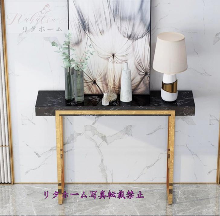 【商品仕様】状態 ：未使用本体寸法：幅80 x 奥行33 ×高さ75 cm商品状態：新品カラー：写真通り材質：金属、人造大理石、ラッカー塗装 、☆☆★★★★★★★★★★★★★☆☆◆お客様のご覧になっているモニター等により多少色が異なる場合がございます。あらかじめご了承ください。◆複数ご注文の場合やお急ぎの場合は必ず事前に納期のお質問をお願いいたします。◆サイズの誤差は多少発生します。ご了承下さい。◆当店は販売のみとなっておりますので、商品の使用方法等についてのお問い合わせにはお答え出来ません。☆☆★★★★★★★★★★★★★☆☆■ご注意：※ 金属土台には溶接や研磨の工程はすべて手作りのため、細かいところまで完璧にはできないので、お客様の理解とご協力をお願いします!※色味の違い、小さなキズ・汚れなどがある場合もございますがご了承ください。注意事項1、こちらの商品は海外製の新品です。撮影時の照明やPC環境によって実際の商品と色が違う場合があります。2、輸入品で日本語の説明がない場合があり、サポートもございませんので商品知識のある方のみ御注文下さい。3、製品のデザイン・仕様は改良の為、予告なく変更する場合がございます。4、ご注文について 代引き引き換え、局留めは受け付けておりません。5、取り扱っている商品は、海外・アジア製品になります。きちんと全ての商品の検品をしておりますが、日本製に比べると作りが甘い場合があります。完璧を求められる方は御注文をお控えください。6、初期不良、輸送中の破損等は返金対応させて頂きます。その際はご到着から2日以内にご連絡をお願い致し7、新品未使用品ですが、外箱に初期からのスレ、剥げ歪みなどあります8、この商品は、購入後発送まで9日程度を要しますので、ご理解の上ご購入頂きますようお願い致します上記理由の返品交換は承ることが出来ませんので予めご了承くださいませ。
