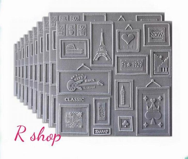 ◆状態：新品◆材質：XPEエコ フォーム◆50枚 70cm×70cm◆裏面に粘着性があり、はがすと、壁に貼ることができる3D壁紙◆防水 汚い防止 カビ防止◆貼り付け方は簡単。各場所に適用！◆手作業での採寸の為、若干誤差がある場合があります。...