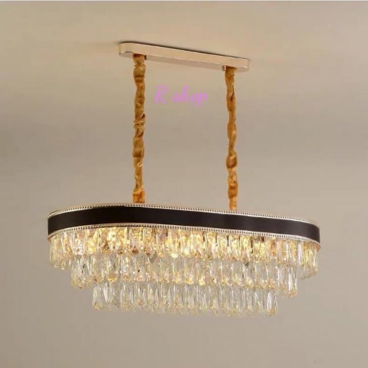 A061843高級水晶ペンダントライト 洋風照明 シャンデリア 北欧デザイン 天井照明 直徑 75cm 電源直結タイプ