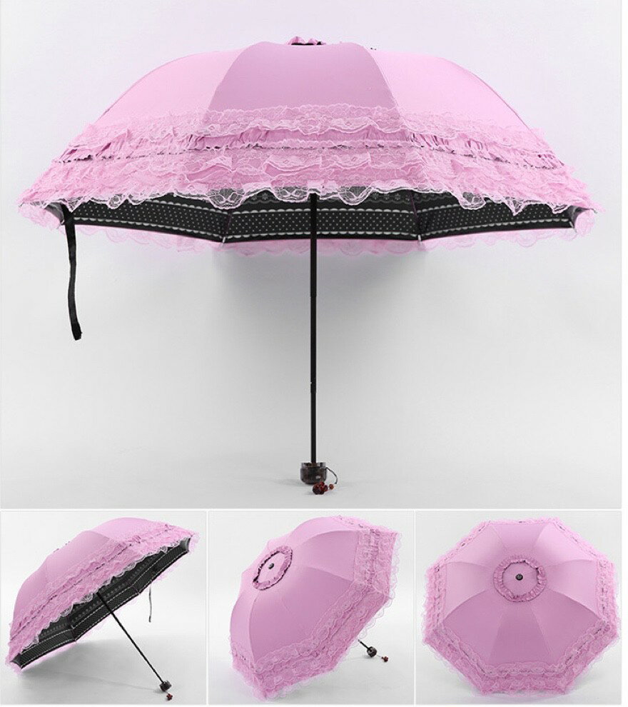 A05356620220711-33　折り畳み傘 晴雨兼用 レディース UVカット 遮熱 雨傘日傘 紫外線カット