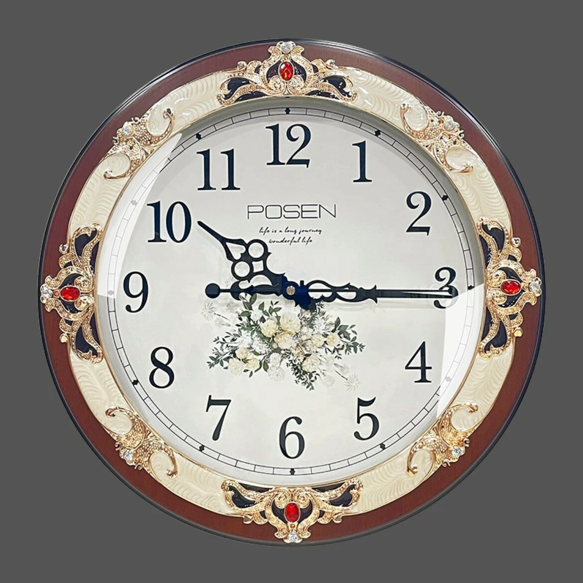 A05382720220723-38　高級感豪華時計 ．壁掛け時計．静音．壁掛け時計