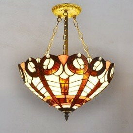 ■個口数：1 （〜60Wまで対応）■E26白熱球、電球型蛍光灯、LED電球使用可能■使用電球：3個（※電球は付属しておりません）■本体サイズ：横約40 x 高さ約45 (cm）部品材質：ガラス、金属、合金、樹脂…★複数ご注文の場合やお急ぎの場合は必ず事前に納期のお質問をお願いいたします。★商品は画像に写っている物のみとなります。＊＊＊＊＊＊＊＊＊＊＊＊＊＊＊＊＊＊注意事項1、ランプがつくかどうかの確認をしてから出荷しますので、多少緩衝材がいたんだりします。ご了承ください。プロの職人さんによる手造りランプのため、大きさや色合い、接合部分など機械的に作ったものとは違って、一つ一つ違います。2、商品のサイズは採寸方法によって、若干な誤差が生じる場合はあります。ご了承ください。3、ご利用のPC環境により、実際の商品と色が異なる場合がございます。予めご了承ください。4、新品未使用品ですが、外箱に初期からのスレ、剥げ歪みなどあります。5、海外品ですので、気にされる方はご遠慮下さい。6、素材の色・風合いなど、ディスプレーにより、一部写真と実物が異なる場合がございますので、あらか じめご了承ください。7、この商品は、購入後発送まで7~10日程度を要しますので、ご理解の上ご購入頂きますようお願い致します，お急ぎの方はご注文をご遠慮ください8、海外輸入品の為、説明書・保証書は付属しておりません。上記理由の返品交換は承ることが出来ませんので予めご了承くださいませ。＊＊＊＊＊＊＊＊＊＊＊＊＊＊＊＊＊＊★領収書の発行は行っておりません。★当社指定の発送方法以外に対応いたしません。梱包サイズに誤差が出る場合もありますが差額はご返金できませんのでご了承下さい★商品の発送について★商品はご入金確認時より通常7~9営業日(土日祝日除く)以内に発送いたしますが、諸事情により遅れる場合がございますのであらかじめご了承ください。お届け日のご指定はできませんのでご注意ください。