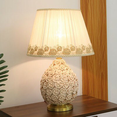 A009635D109インテリア照明 テーブルスタンド 照明スタンド 卓上ステンド．陶器ステンド． 銅スタンド