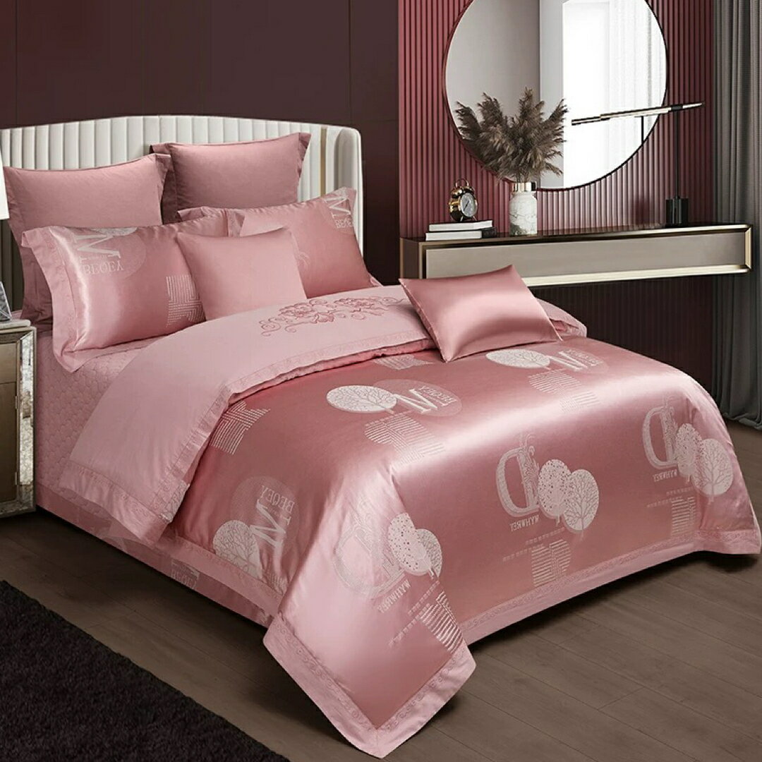 A066632高級ワイドダブル寝具4点 掛け布団カバー 枕カバー ボックスシーツ ベッドカバー