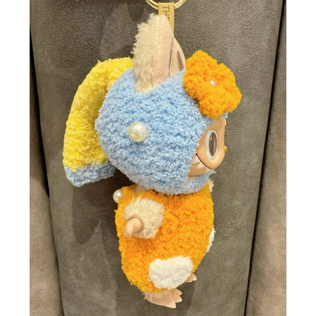 A066904新品2点セット可愛いlabubuラブブぬいぐるみ服17cm着せ替え着ぐるみ