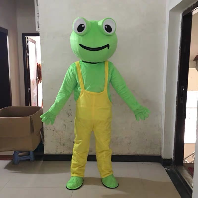 A017475ハロウィン 仮装 コスプレ衣装 着ぐるみ 大人用着ぐるみ きぐるみ キャラクター 新品 カエル