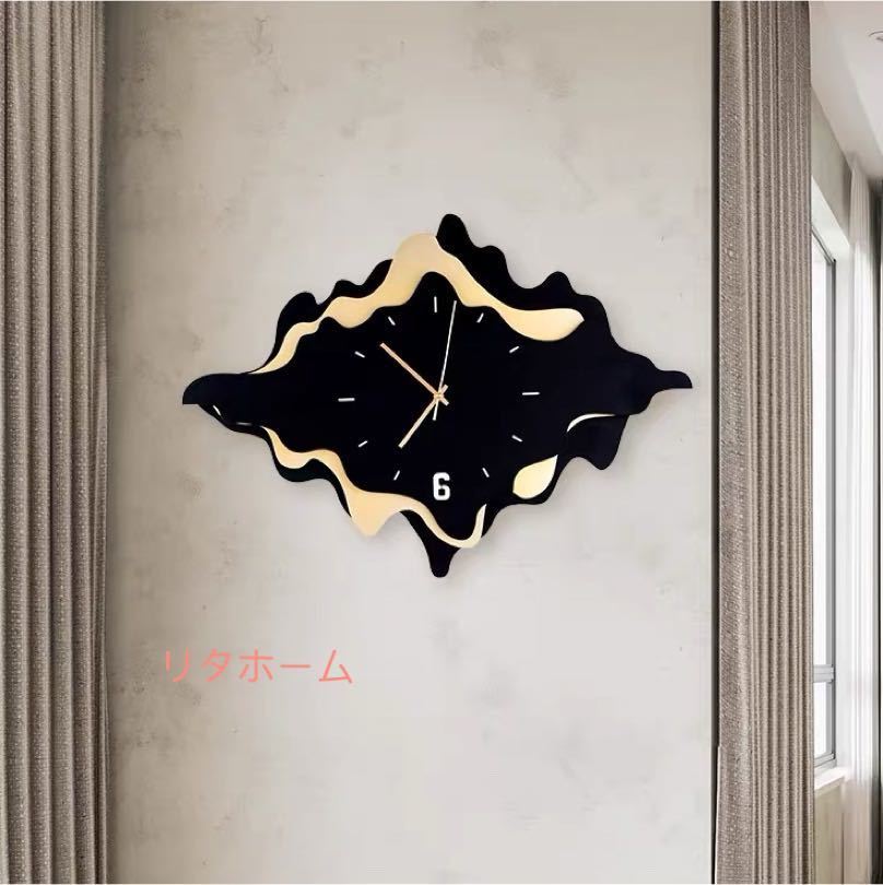 A022546クロック。クジャク壁掛け時計 かけ時計