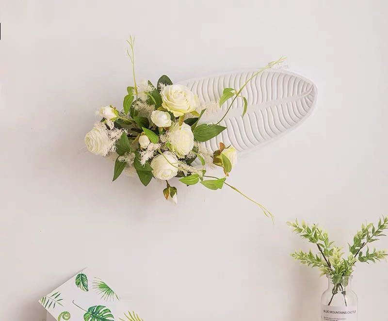 A048388壁飾り 人工観葉植物 壁掛けインテリア ディスプレイ 壁掛けミックスグリーン 造花 壁掛け