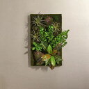 A056743壁飾り 人工観葉植物 壁掛けインテリア ディスプレイ 壁掛けミックスグリーン 造花 壁掛け