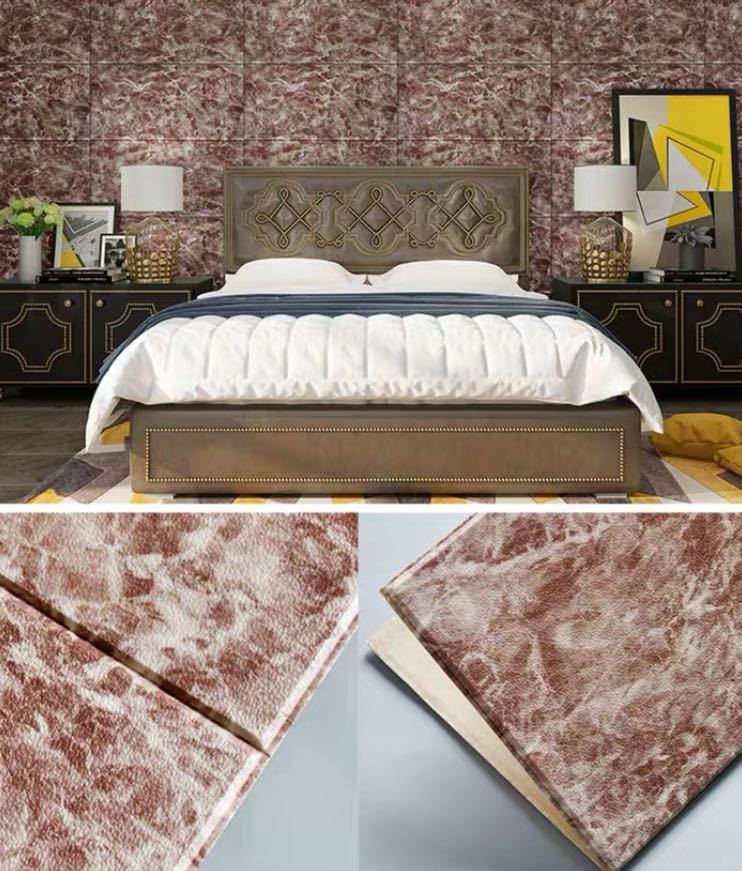 A01747050枚 70cm×70cm 背景壁 3D立体レンガ模様壁紙 ．防水 汚い防止 カビ防止