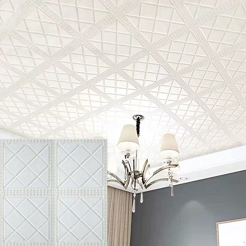 A02590850枚 70cm×70cm 背景壁 3D立体レンガ模様壁紙 ．防水 汚い防止 カビ防止