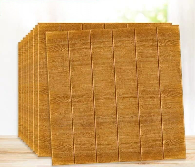 樂天商城 - A04448150枚 70cm×70cm 背景壁 3D立体レンガ模様壁紙 防水 汚い防止 カビ防止