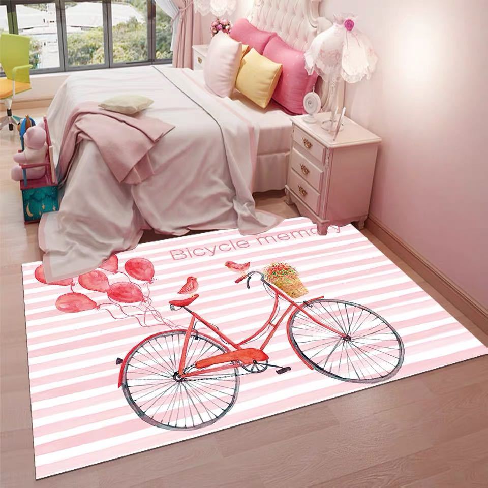 Character Pattern - A017532ラグ カーペット ラグマット 160×230cm ホットカーペット対応