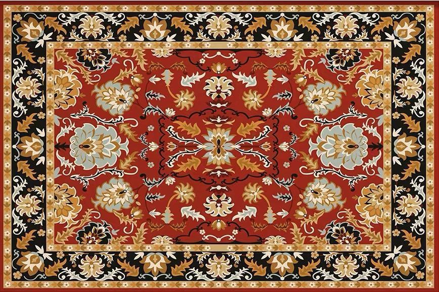 A008292ラグ カーペット ラグマット 160×230cm ホットカーペット対応 ☆ベッドルーム用 [2]