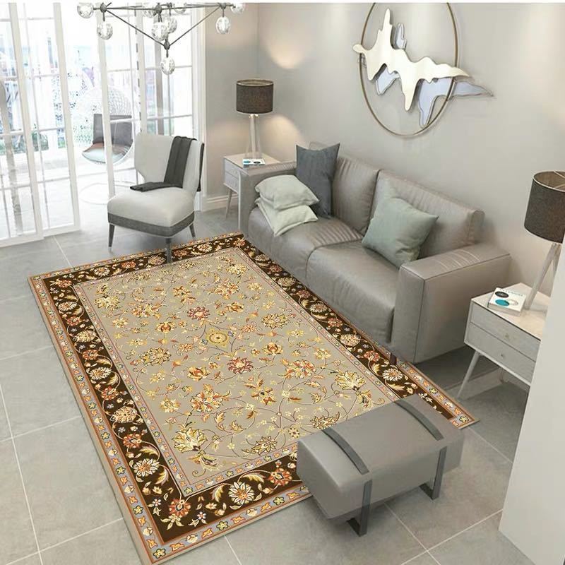 Patterned - A027136ラグ カーペット ラグマット ．160×230cm ホットカーペット対応 ☆ベッドルーム用