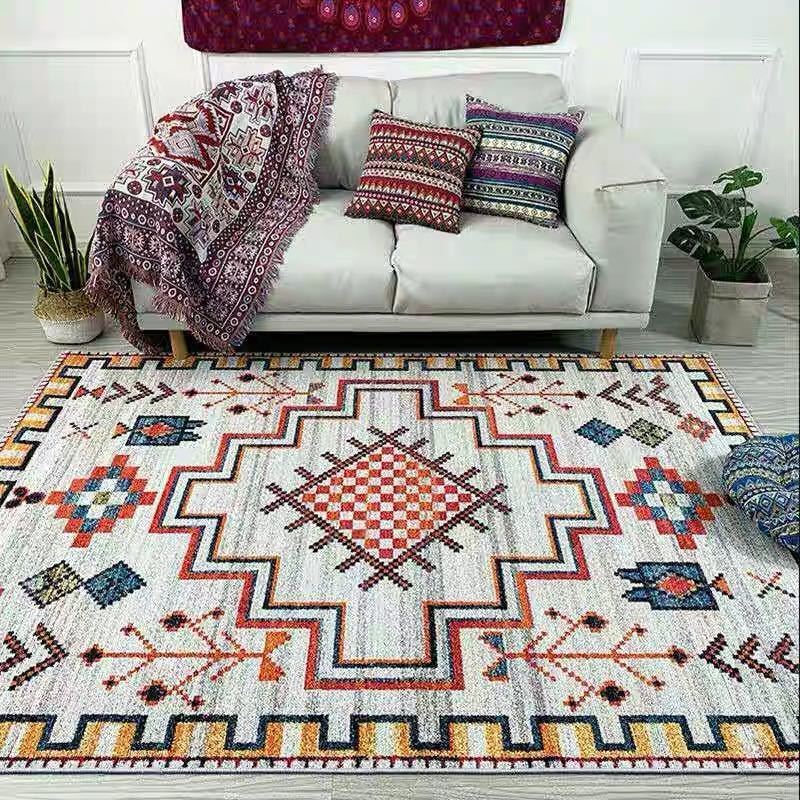 Cotton, Indian Cotton - A012691ラグ カーペット ラグマット 160×230cm ホットカーペット対応 ☆ベッドルーム用