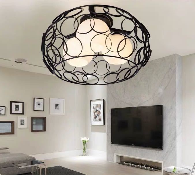 A059557ペンダントライト．洋風照明．シャンデリア　北欧デザイン シーリングライト不可 天井照明 3灯 ..