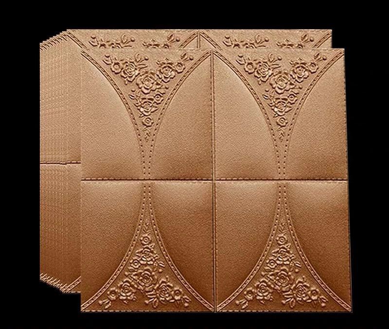 A04718150枚 70cm×70cm 背景壁 3D立体レンガ模様壁紙 防水 汚い防止 カビ防止 高品質