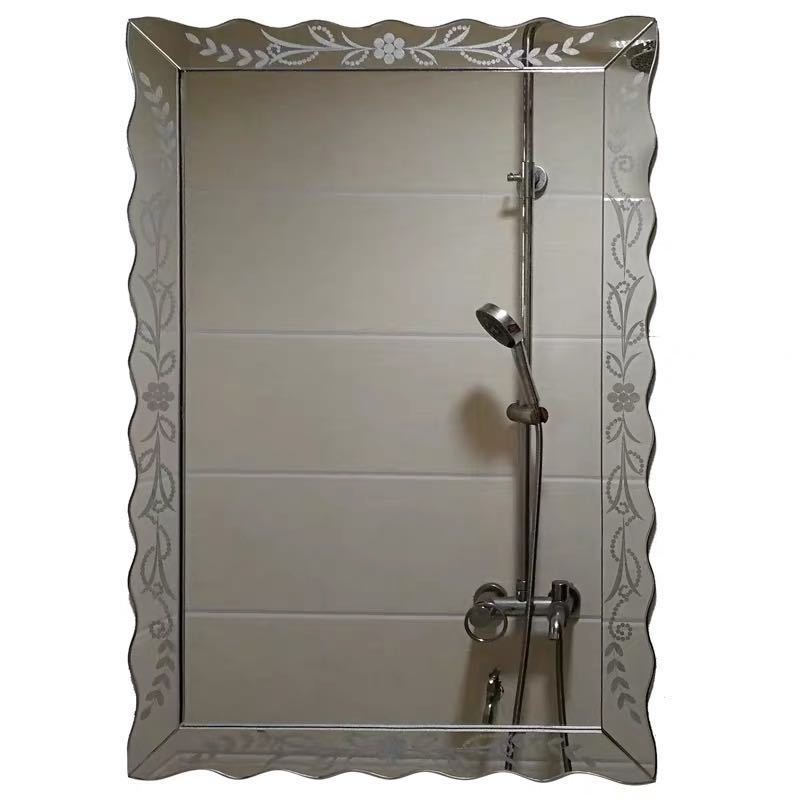 A013861高級豪華鏡 アンティーク調 壁掛け鏡 壁掛け 壁掛けミラー ウォールミラー 60x80cm 別サイズあり [2]