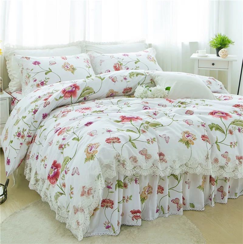 ワイドダブル ベッド用品4点セット 寝具 ．ボックスシーツ　枕カバー掛け布団カバー ベッドカバー 別サイズあり