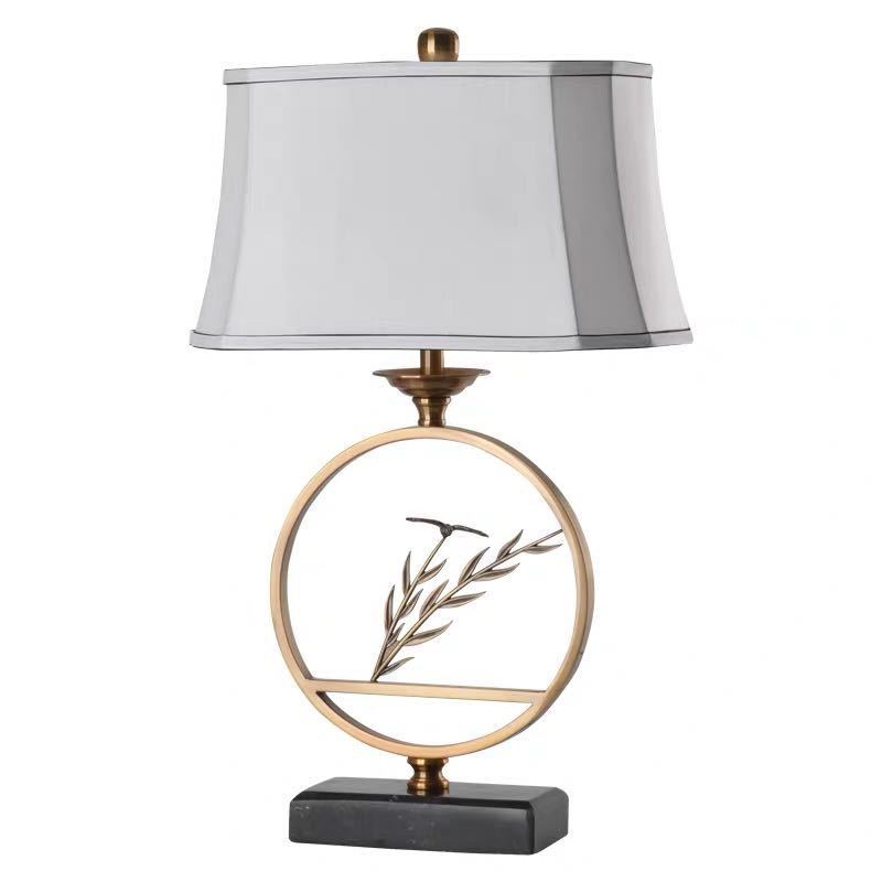 Orchid Lamps - A009617照明スタンドライト テーブルランプ デスクライト 卓上ステンド 高級人造大理石卓上照明スタンド