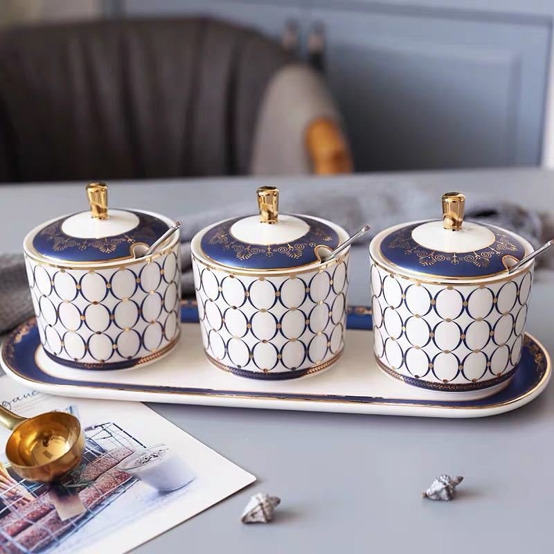 A040267高級調味料入れセット 陶器 調味料 スパイスボトル 保存容器 容器 キッチン用品 雑貨