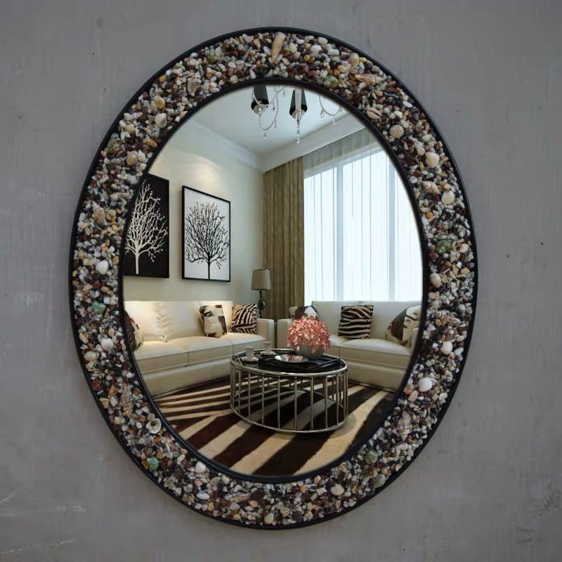 豪華鏡 壁掛け鏡 アンティーク調 壁掛け 壁掛けミラー ウォールミラー 59x80cm