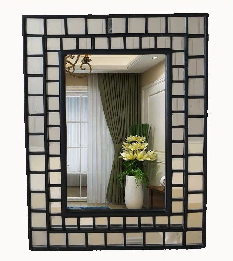 A043192豪華鏡 アンティーク調 壁掛け鏡 壁掛け 壁掛けミラー ウォールミラー 43x56 [2]