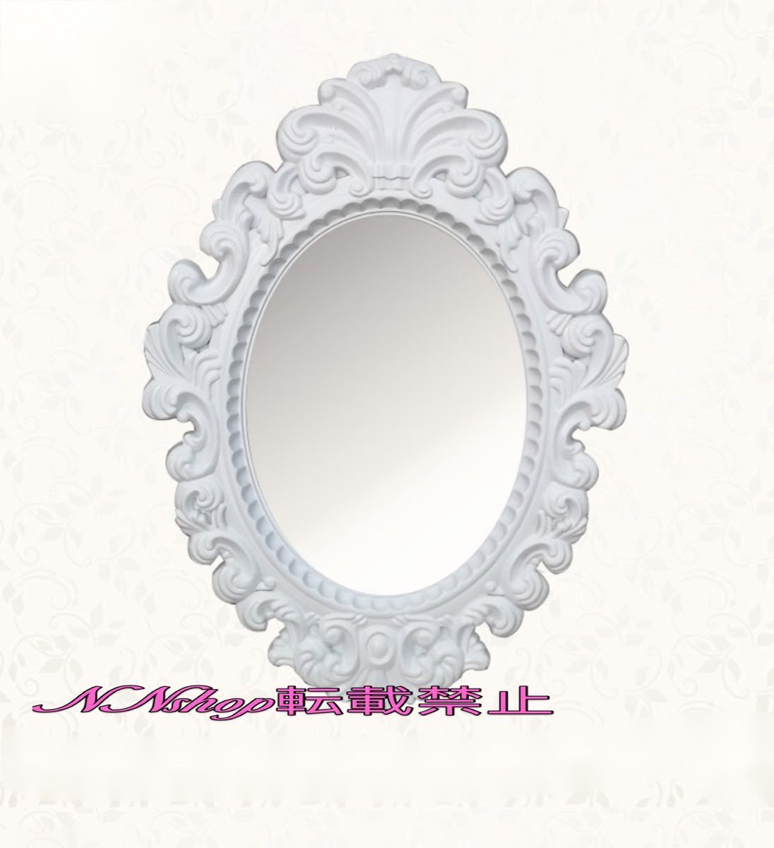A016610高級豪華鏡 アンティーク調 .壁掛け鏡 壁掛け .壁掛けミラー ウォールミラー40x60cm [2]