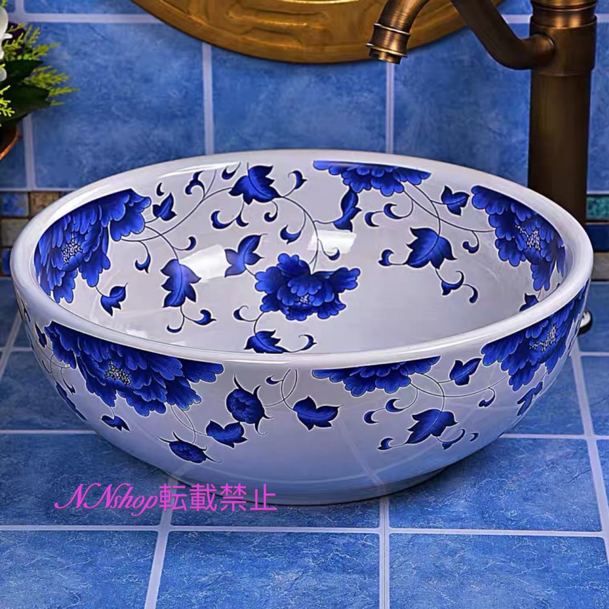 状態 ：新品未使用サイズ（cm）：幅：42奥行き：42高さ：15素材：陶磁器取付について：取付工事はお近くの工務店様にご相談してください＜ 重量物なので同梱はできません ＞☆☆★★★★★★★★★★★★★☆☆◆お客様のご覧になっているモニター等により多少色が異なる場合がございます。あらかじめご了承ください。◆複数ご注文の場合やお急ぎの場合は必ず事前に納期のお質問をお願いいたします。◆サイズの誤差は多少発生します。ご了承下さい。☆☆★★★★★★★★★★★★★☆☆注意事項1、こちらの商品は海外製の新品です。撮影時の照明やPC環境によって実際の商品と色が違う場合があります。2、輸入品で日本語の説明がない場合があり、サポートもございませんので商品知識のある方のみ御注文下さい。4、ご注文について 代引き引き換え、局留めは受け付けておりません。5、取り扱っている商品は、海外・アジア製品になります。きちんと全ての商品の検品をしておりますが、日本製に比べると作りが甘い場合があります。完璧を求められる方は御注文をお控えください。6、初期不良、輸送中の破損等は返金対応させて頂きます。その際はご到着から2日以内にご連絡をお願い致し7、新品未使用品ですが、外箱に初期からのスレ、剥げ歪みなどあります8、この商品は、購入後発送まで8日程度を要しますので、ご理解の上ご購入頂きますようお願い致します上記理由の返品交換は承ることが出来ませんので予めご了承くださいませ。