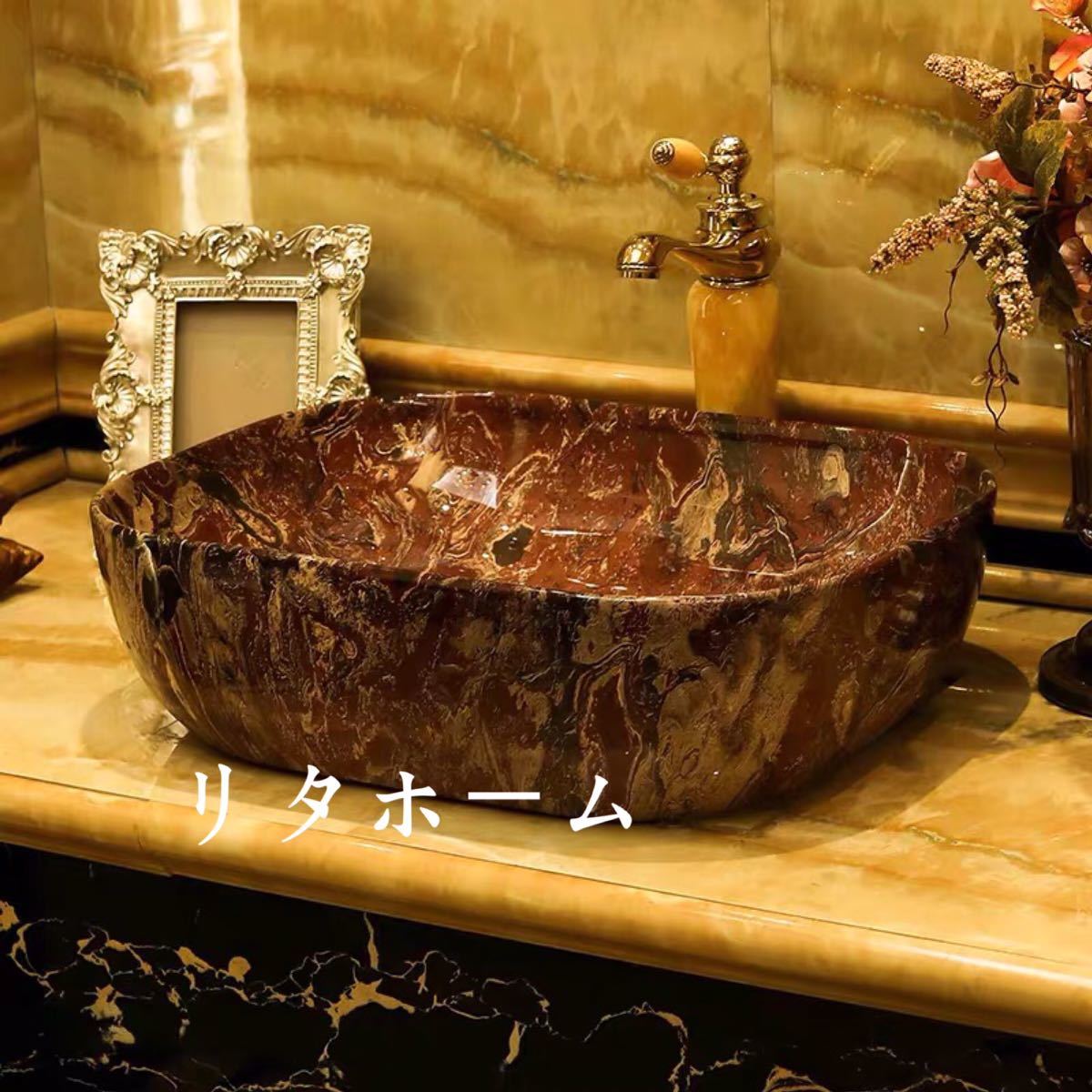 状態 ：新品未使用サイズ（cm）：幅：50奥行き：40高さ：14素材：陶磁器取付について：取付工事はお近くの工務店様にご相談してください＜ 重量物なので同梱はできません ＞☆☆★★★★★★★★★★★★★☆☆◆お客様のご覧になっているモニター等により多少色が異なる場合がございます。あらかじめご了承ください。◆複数ご注文の場合やお急ぎの場合は必ず事前に納期のお質問をお願いいたします。◆サイズの誤差は多少発生します。ご了承下さい。☆☆★★★★★★★★★★★★★☆☆注意事項1、こちらの商品は海外製の新品です。撮影時の照明やPC環境によって実際の商品と色が違う場合があります。2、輸入品で日本語の説明がない場合があり、サポートもございませんので商品知識のある方のみ御注文下さい。4、ご注文について 代引き引き換え、局留めは受け付けておりません。5、取り扱っている商品は、海外・アジア製品になります。きちんと全ての商品の検品をしておりますが、日本製に比べると作りが甘い場合があります。完璧を求められる方は御注文をお控えください。6、初期不良、輸送中の破損等は返金対応させて頂きます。その際はご到着から2日以内にご連絡をお願い致し7、新品未使用品ですが、外箱に初期からのスレ、剥げ歪みなどあります8、この商品は、購入後発送まで8日程度を要しますので、ご理解の上ご購入頂きますようお願い致します上記理由の返品交換は承ることが出来ませんので予めご了承くださいませ。