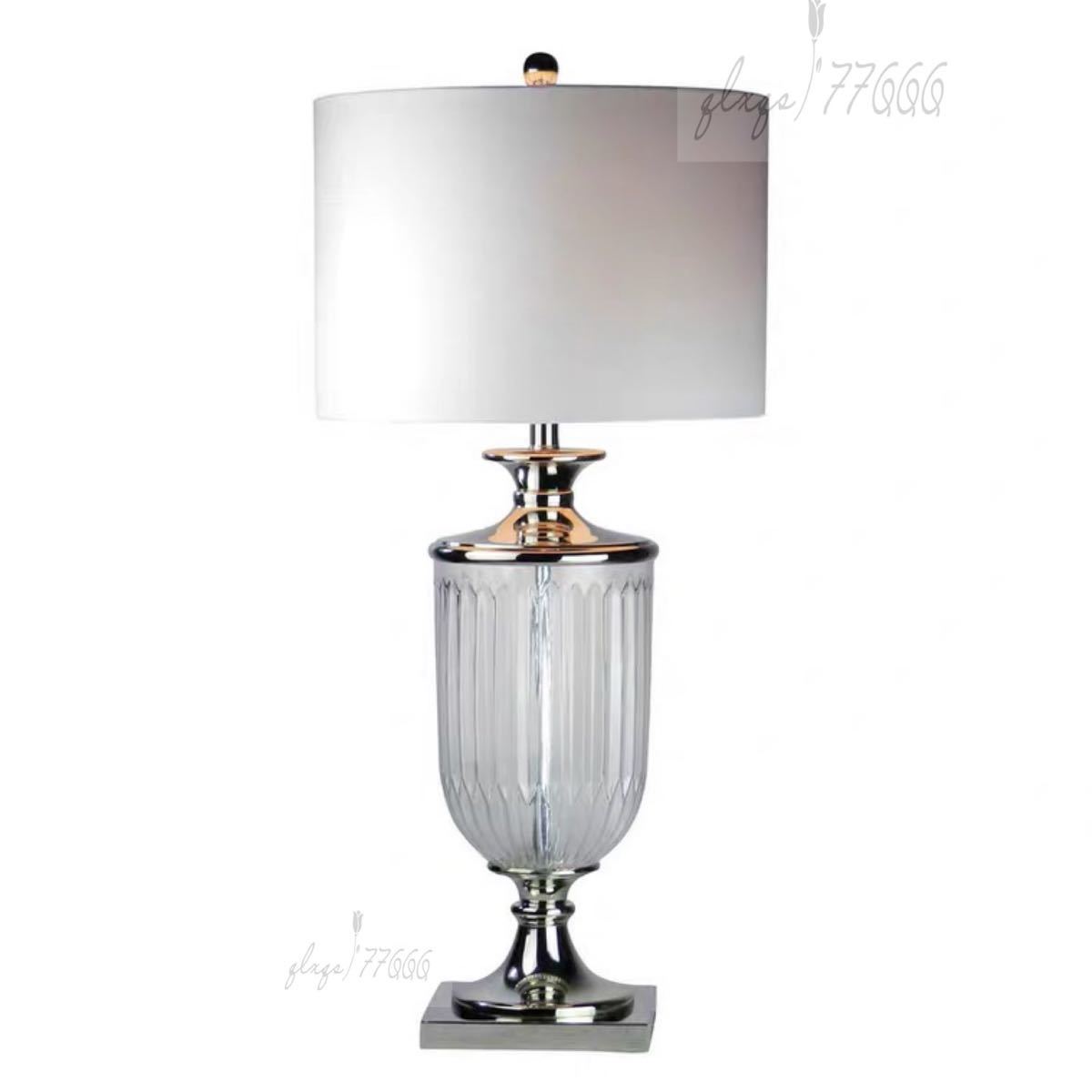 Orchid Lamps - A026286大型照明スタンドライト テーブルランプ デスクライト 卓上ステンド 高級水晶ステンド