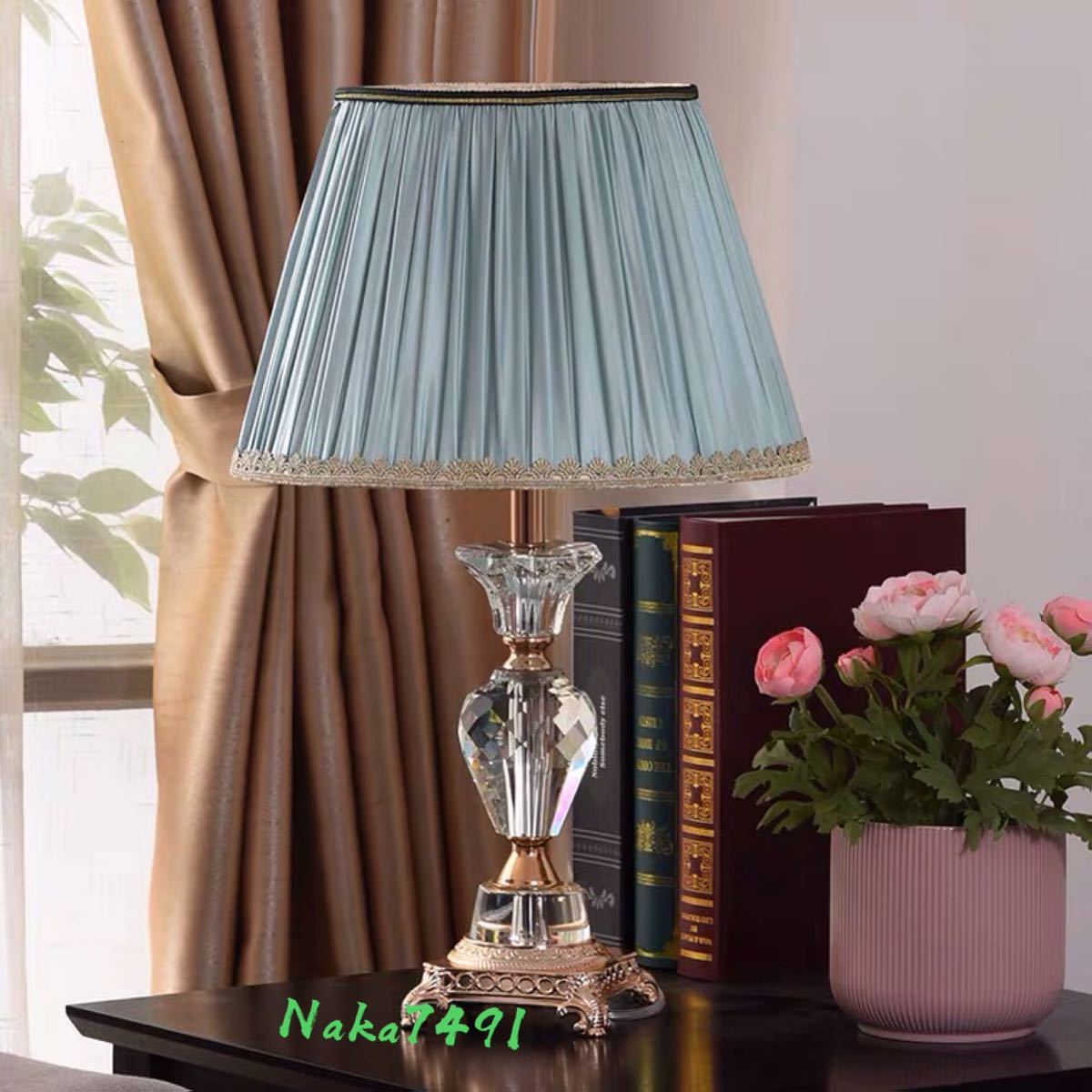 Orchid Lamps - A026068照明スタンドライト テーブルランプ デスクライト 卓上ステンド ．高級水晶スタンド