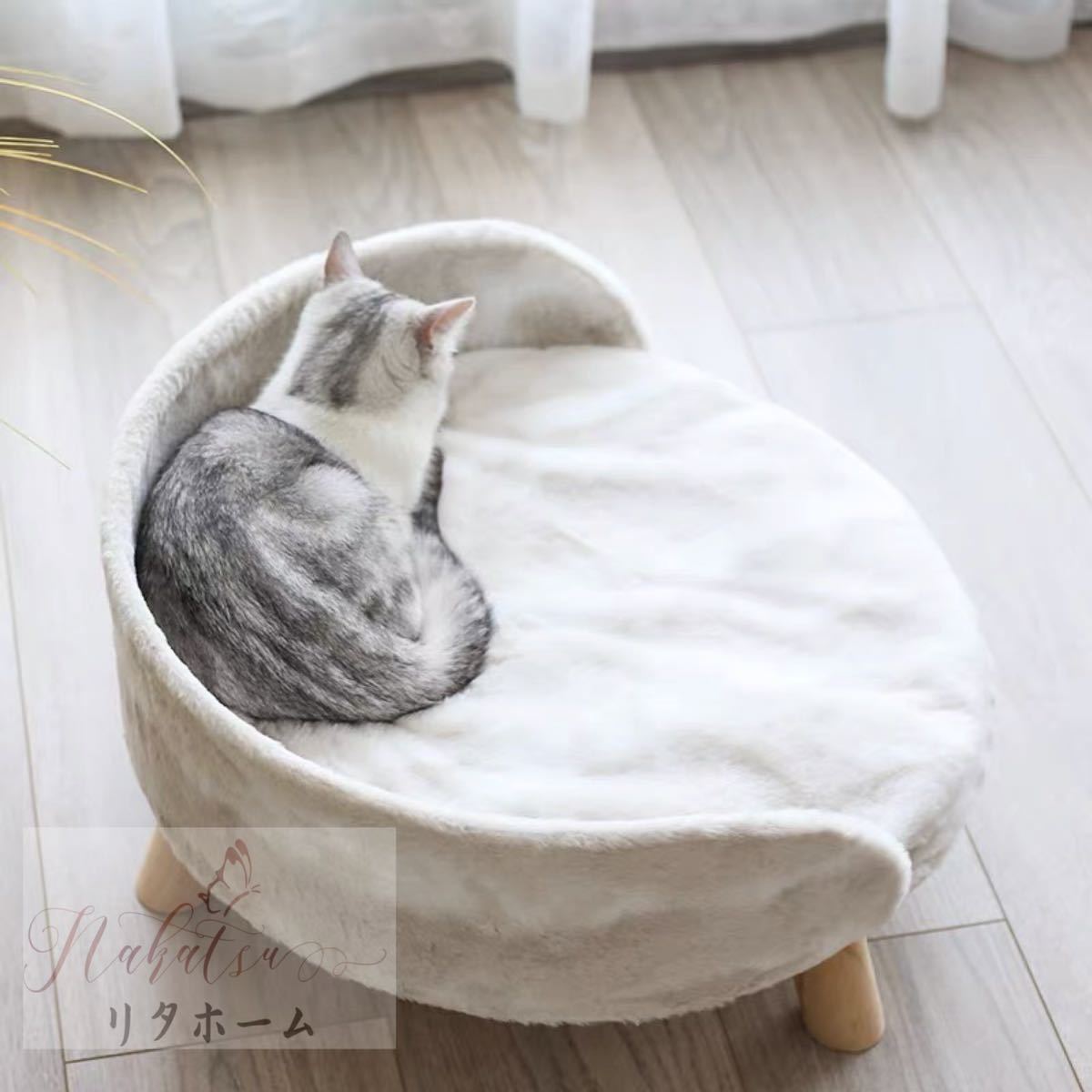 A030403豪華犬用ベッド　お昼寝 ペットソファ小型犬寝床 座布団 ふかふか ペット用ベッド Sサイズ