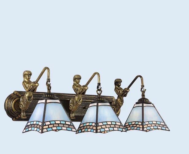 A042642壁掛け照明 ステンドグラス ランプ 壁掛け灯