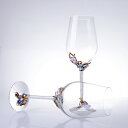 A028182Luxuryワイングラス ペア★レア