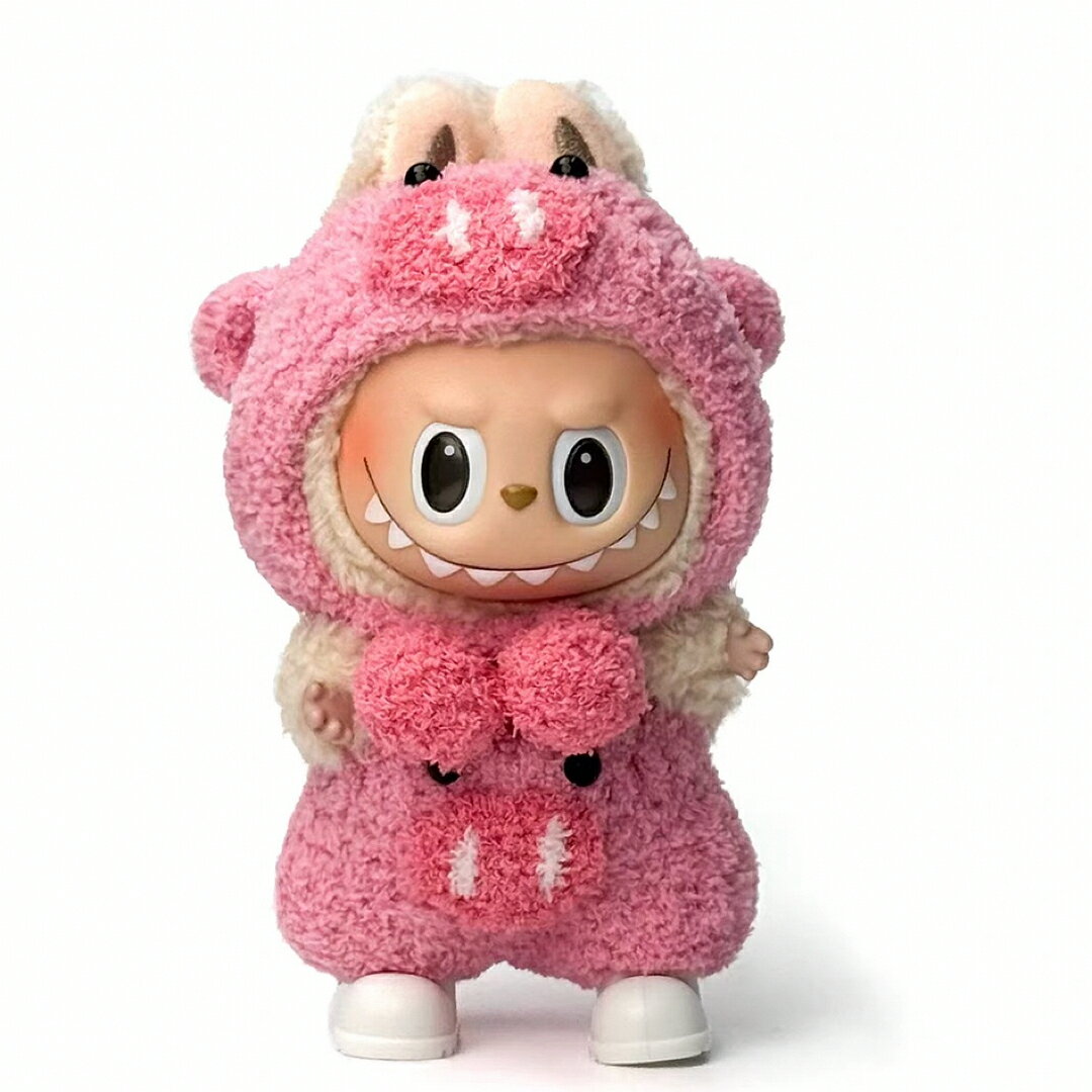 新品2点セットlabubuラブブぬいぐるみ服17cm着せ替え着ぐるみ服