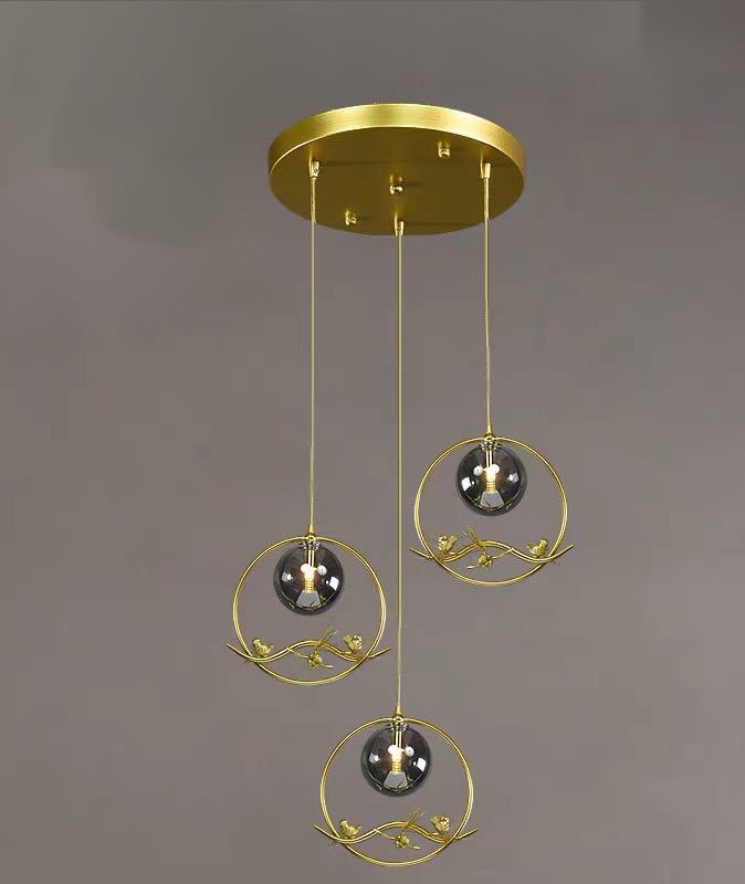 A059496ペンダントライト シャンデリア 高級感デザイン ト 天井照明． 電源直結タイプ