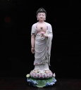 A054352仏像 飾り物 置物 仏像収集 仏教美術 鑑賞置物 神様像仏像 陶瓷器 高さ58センチ