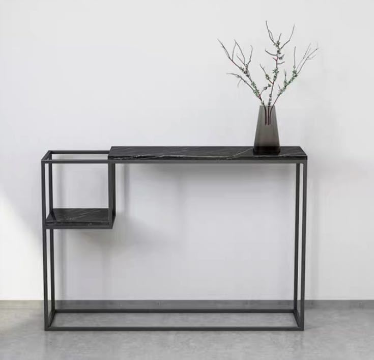 人造大理石 高級サイドテーブル ．コンソールテーブル 玄関テーブル 花台 電話台 幅100cm