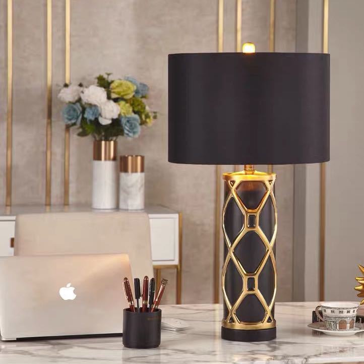 A053974照明スタンドライト テーブルランプ デスクライト 卓上ステンド 高級陶器スタンド [3]