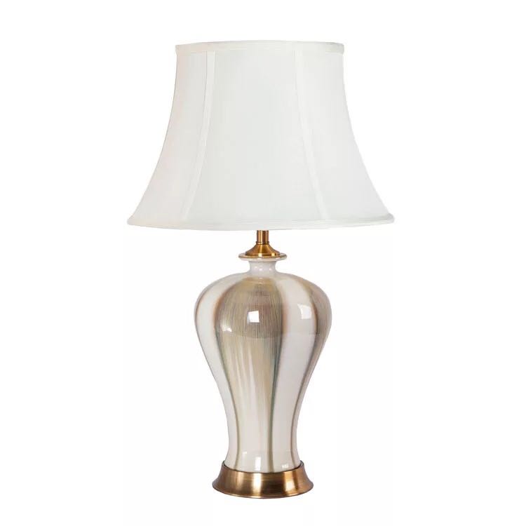 A062629照明スタンドライト テーブルランプ デスクライト 卓上ステンド ．高級陶器スタンド