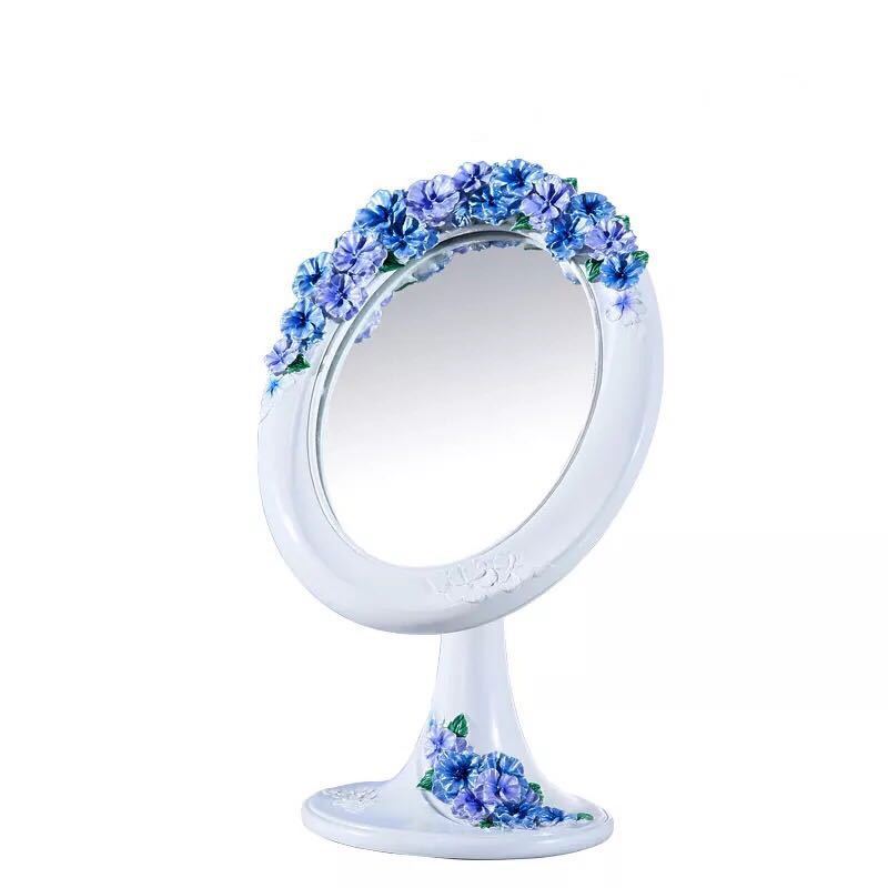 A003561卓上ミラー 鏡 スタンドミラー .姫系雑貨 豪華化粧鏡 メイクミラー 化粧鏡 [2]